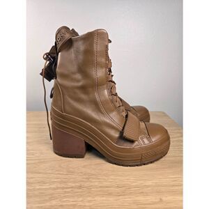 Converse Chuck Taylor GR82 High Women's Size 7 Platform Boots Brown